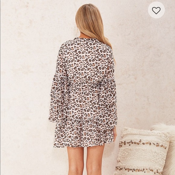 NWOT - Anneliese Dress in White Leopard - St Frock - Picture 4 of 4